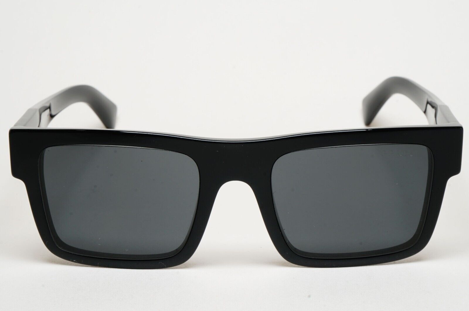 Prada Sunglasses 2023 Black Symbole Square PR19WS SPR 19W 1AB-5S0 52mm 210125