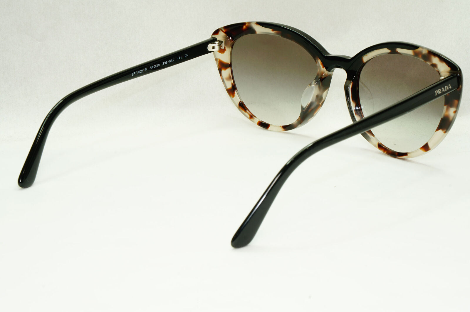 Prada Sunglasses Brown Black Opal Grey Gradient PR02VSF SPR 02V-F 398-0A7