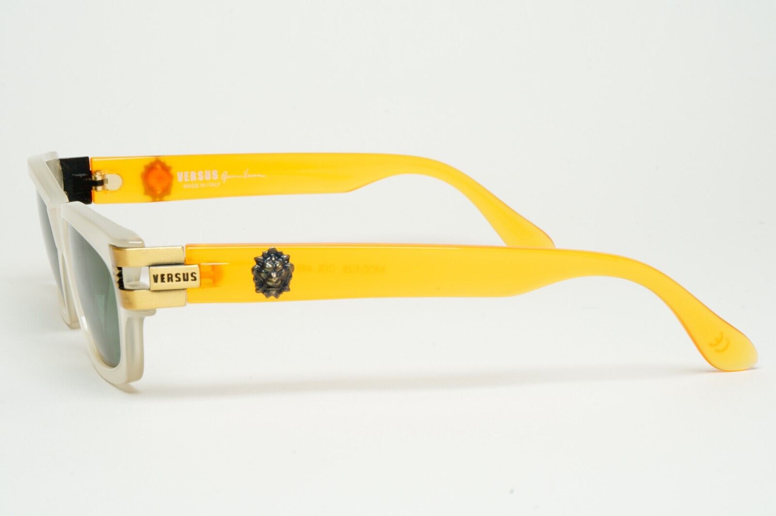 Versus Sunglasses 1996 by Gianni Versace Vintage Honey Lion MOD E29 COL 445