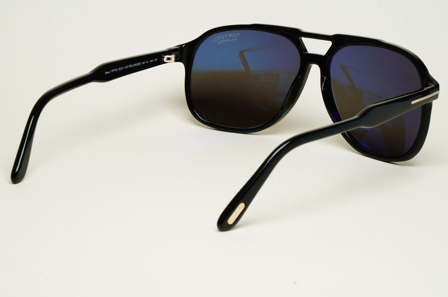 Tom Ford Sunglasses Raoul Polarized Black Dark Grey FT0753 TF 753 01D 62mm