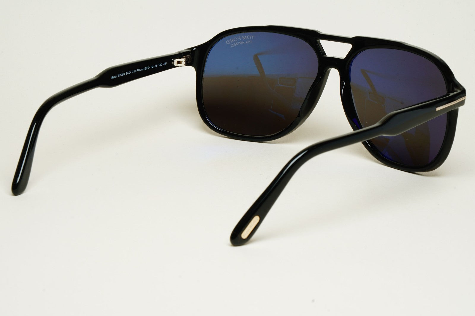 Tom Ford Sunglasses Raoul Polarized Black Dark Grey FT0753 TF 753 01D 62mm