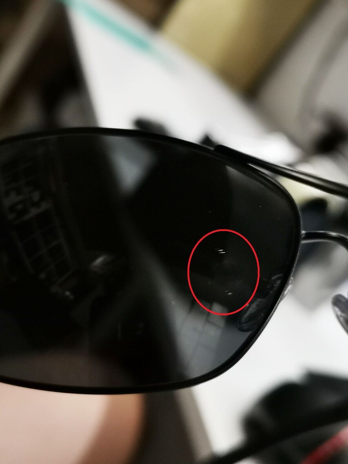 Prada Black Sunglasses Square Square Metal Sport Red Stripe SPS 54I 1BO-1A1 [A]