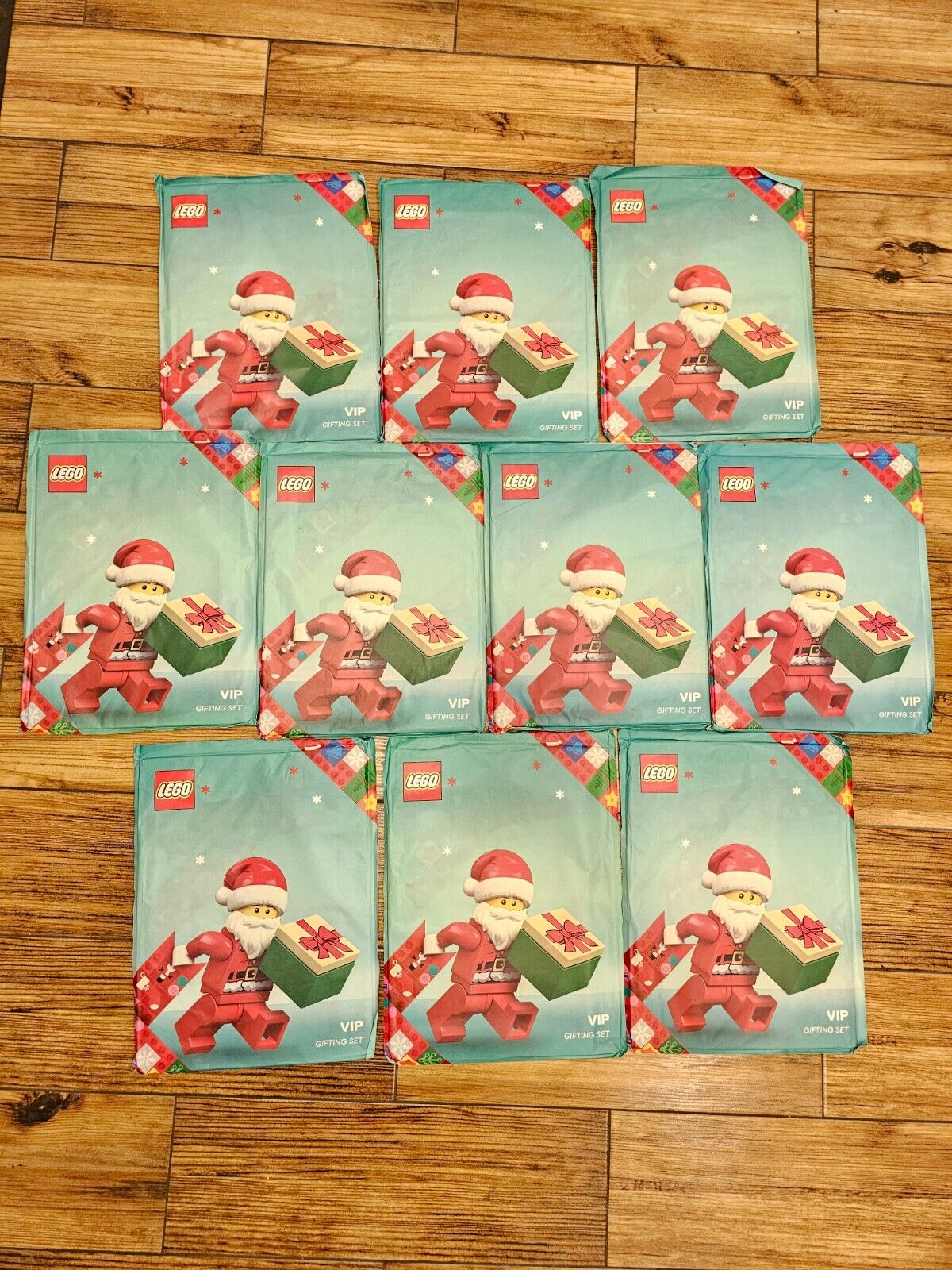 LEGO Job Lot 10 x VIP Gifting Gift Wrapping Packing Set Christmas Bag Wholesale