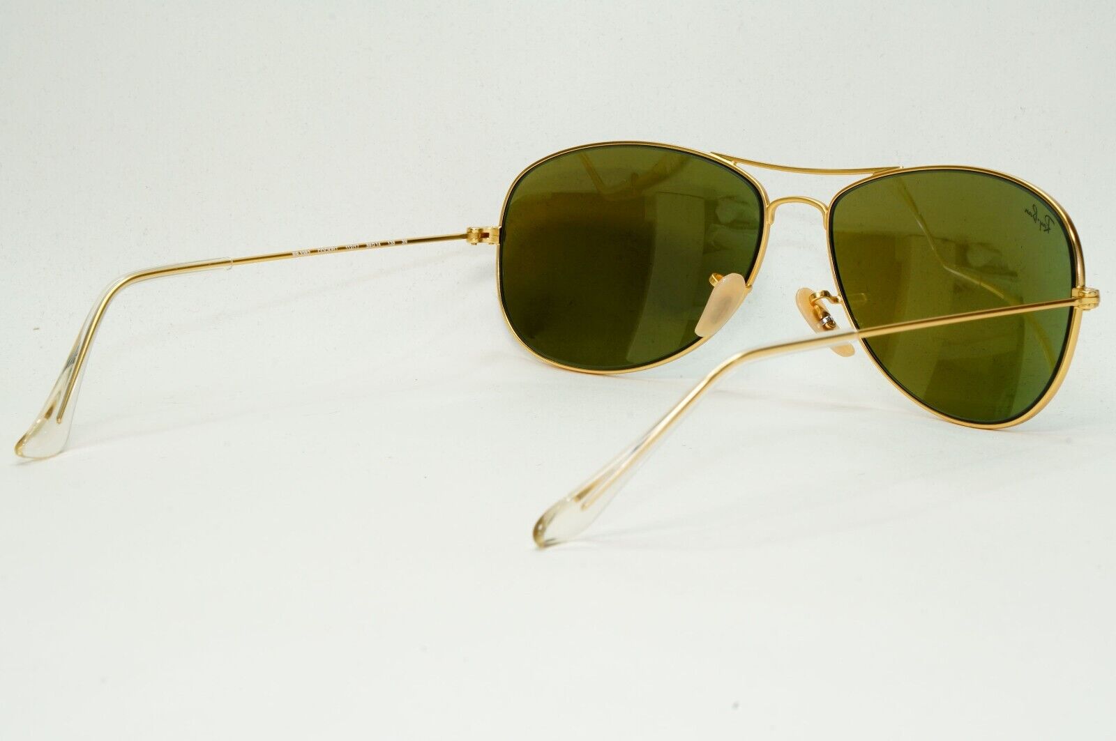 Ray-Ban Sunglasses Cockpit Gold Blue Mirror Pilot Metal RB 3362 112/17 59mm