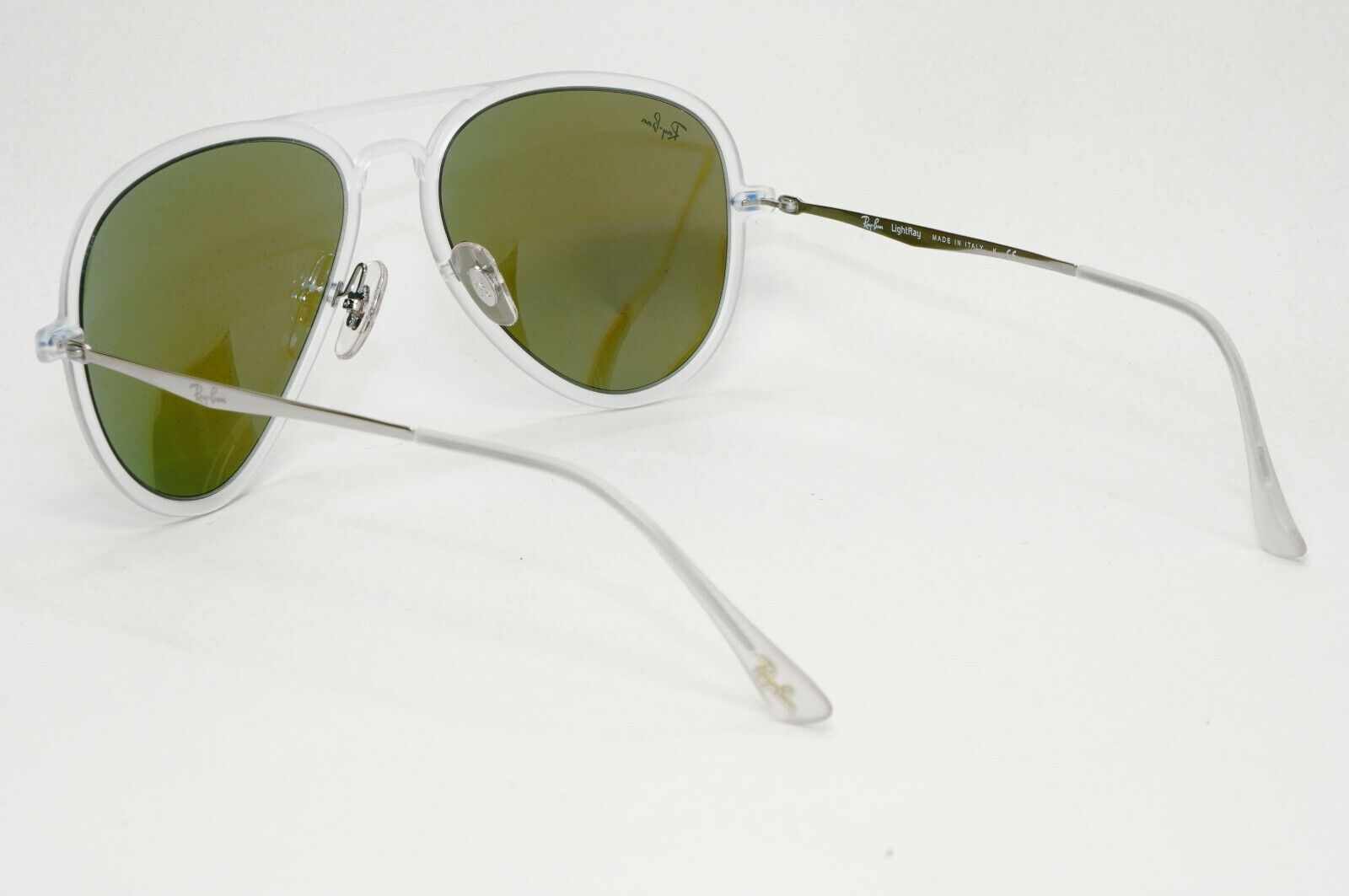 Ray-Ban Sunglasses 2015 Rare Aviator LightRay 2.0 Blue Mirror RB 4211 646/55
