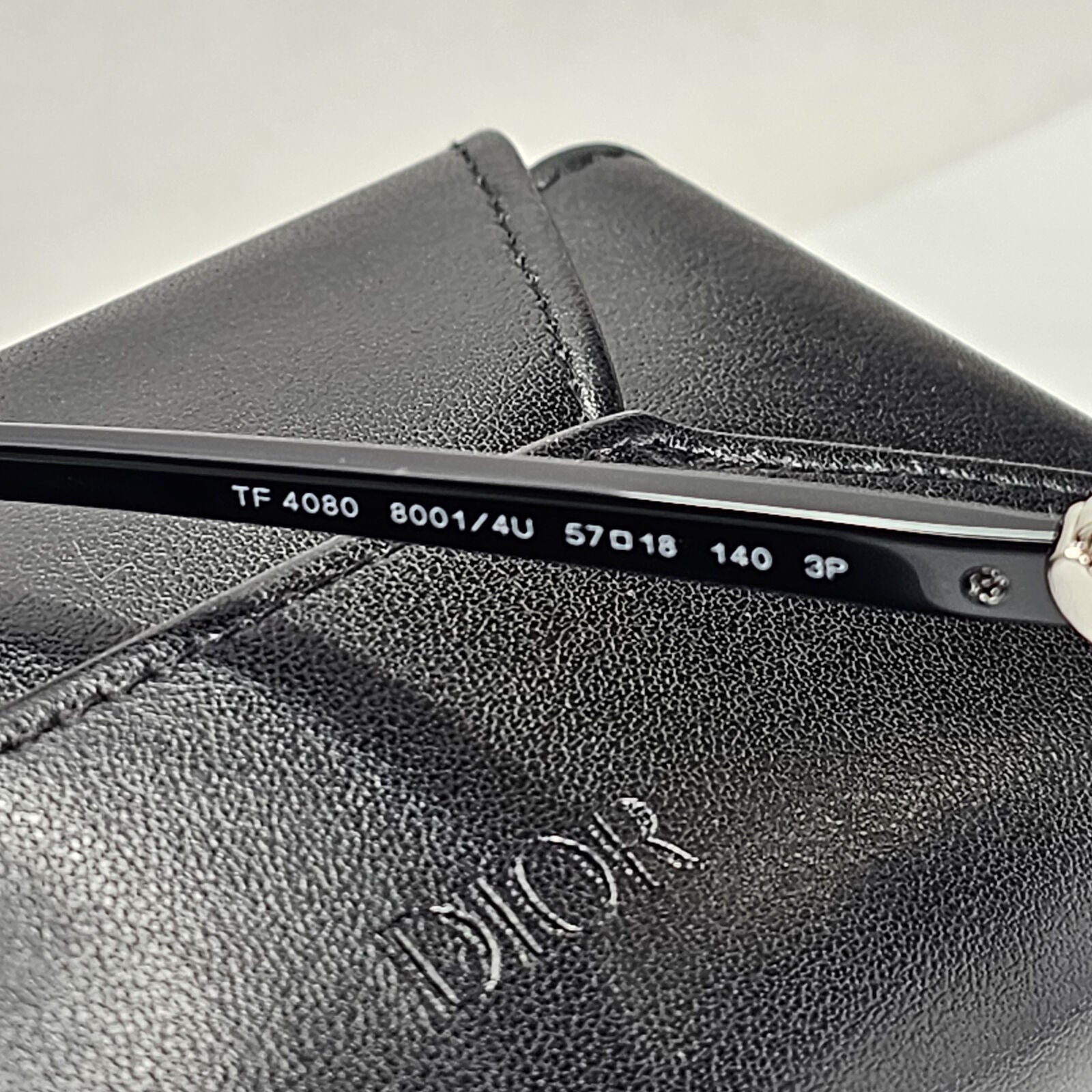 Tiffany & Co. Sunglasses 2014 Vintage Black Silver Locks TF 4080 8001/4U 141223