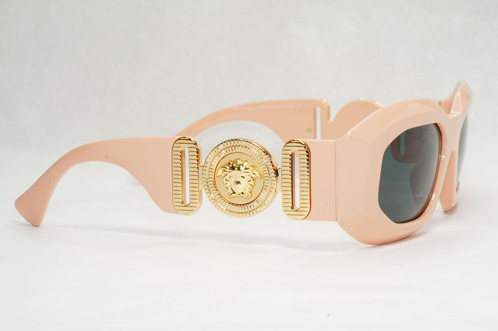 Versace Sunglasses Pink Gold Large Biggie Medusa Thick Frame MOD 4425-U 5363/87