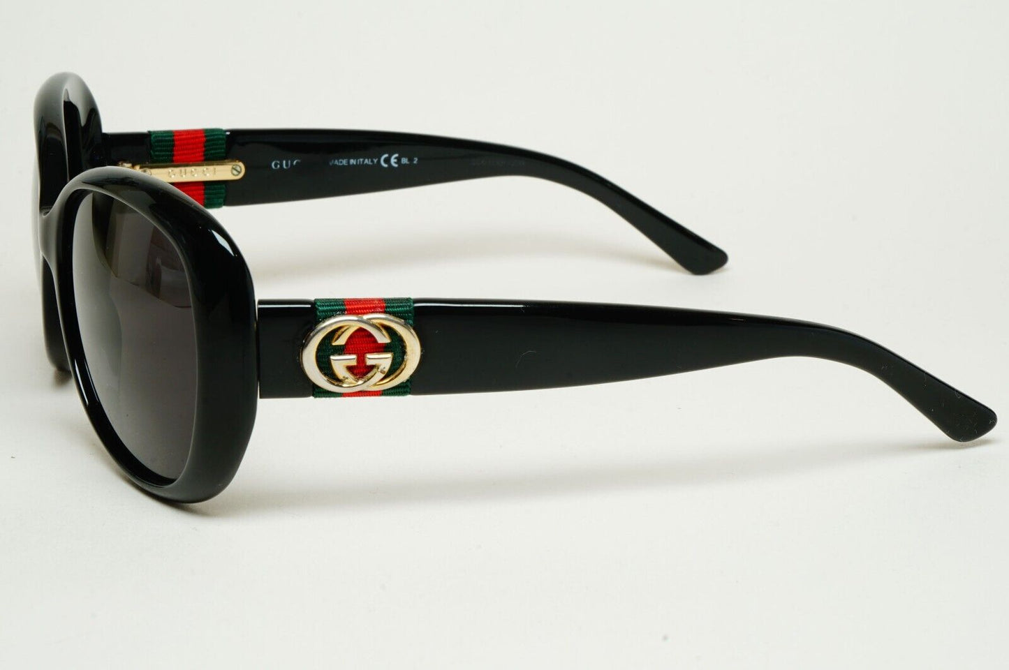 Gucci Sunglasses 2013 Vintage Ribbon Red Green Black GG 3644/S D28ED 210125