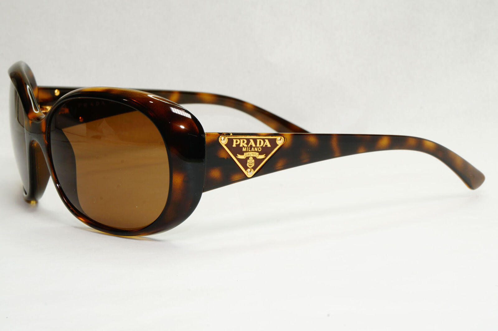 Prada Sunglasses 2010 Triangle Logo Brown Tortoise PR27LS SPR 27L 2AU-6S1 200124