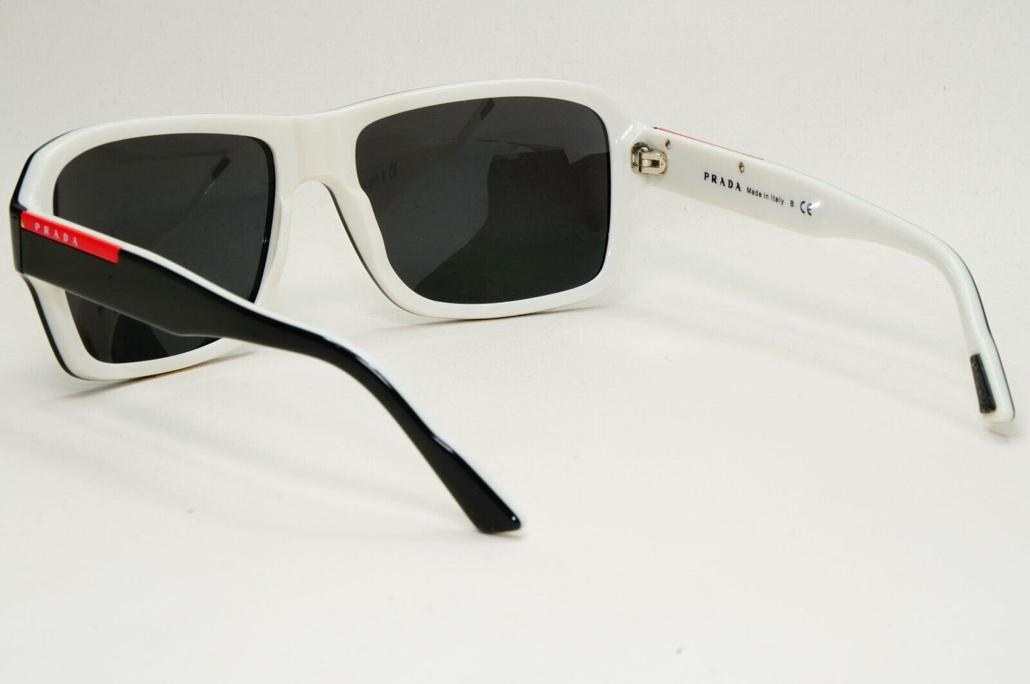 Prada Sunglasses 2009 Vintage Black Square PS05LS SPS 05L AAM-3M1 60mm 171024