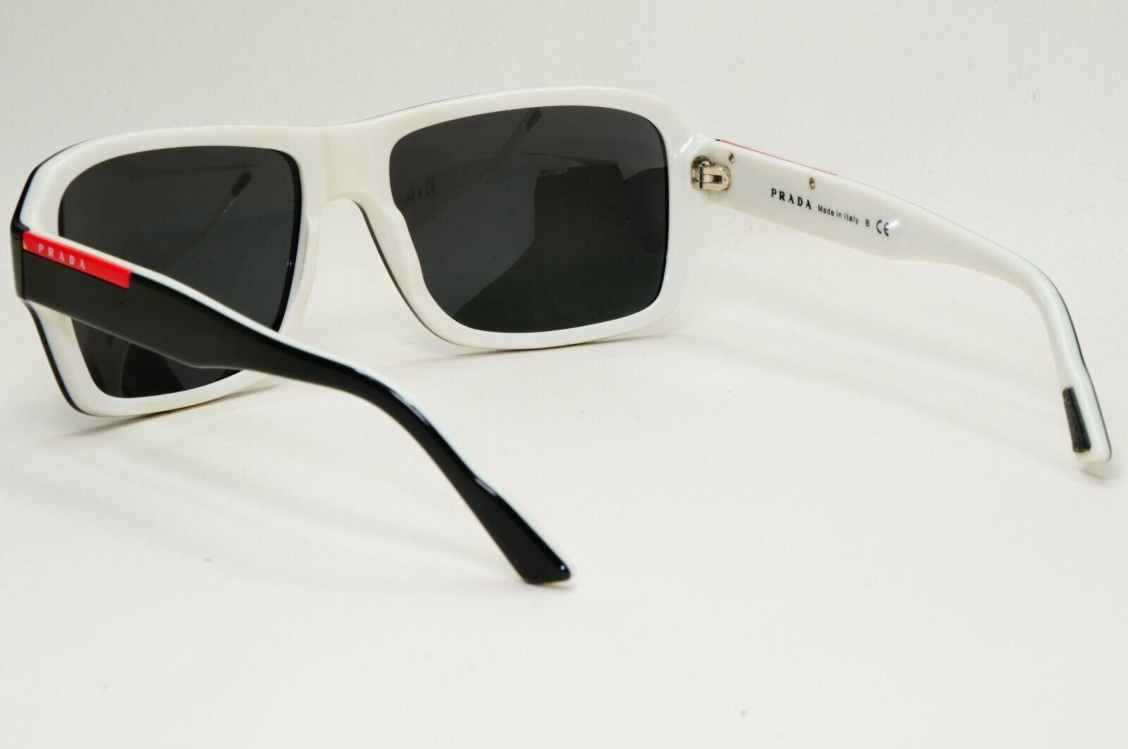 Prada Sunglasses 2009 Vintage Black Square PS05LS SPS 05L AAM-3M1 60mm 171024
