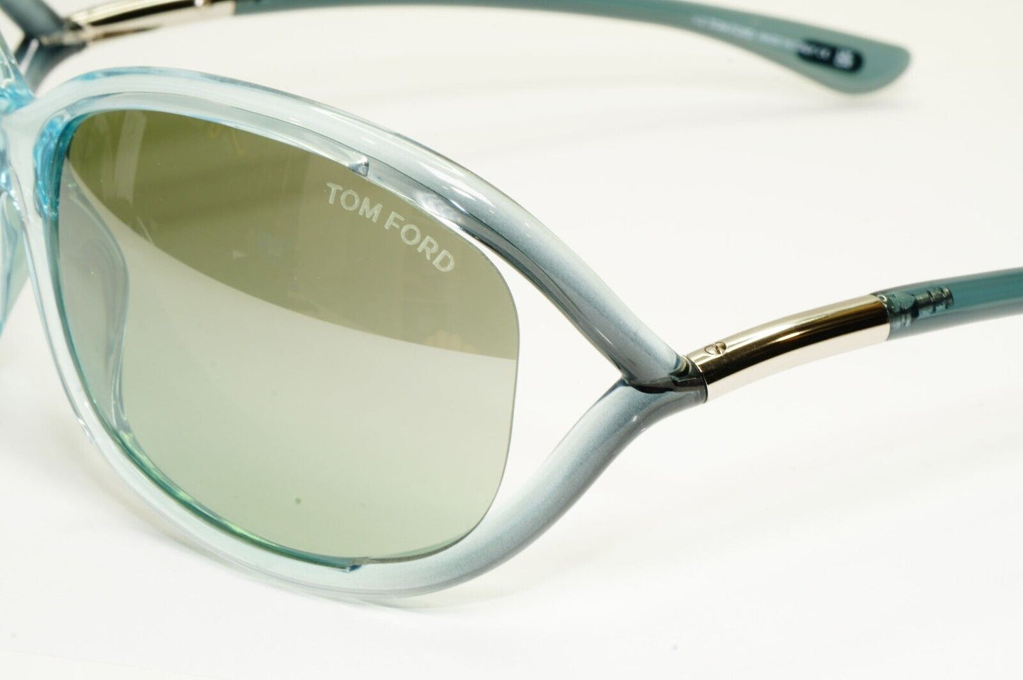 Tom Ford Jennifer Sunglasses Womens Designer Ice Blue Grey Mirror TF8 93Q FT0008