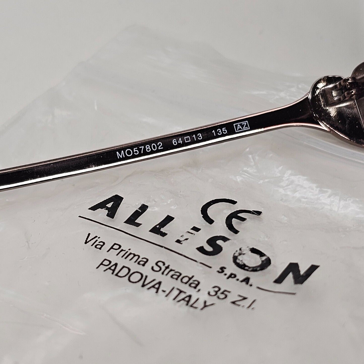 Moschino Sunglasses 2005 Vintage Brown Bronze Pilot Heart MO578 02 101124