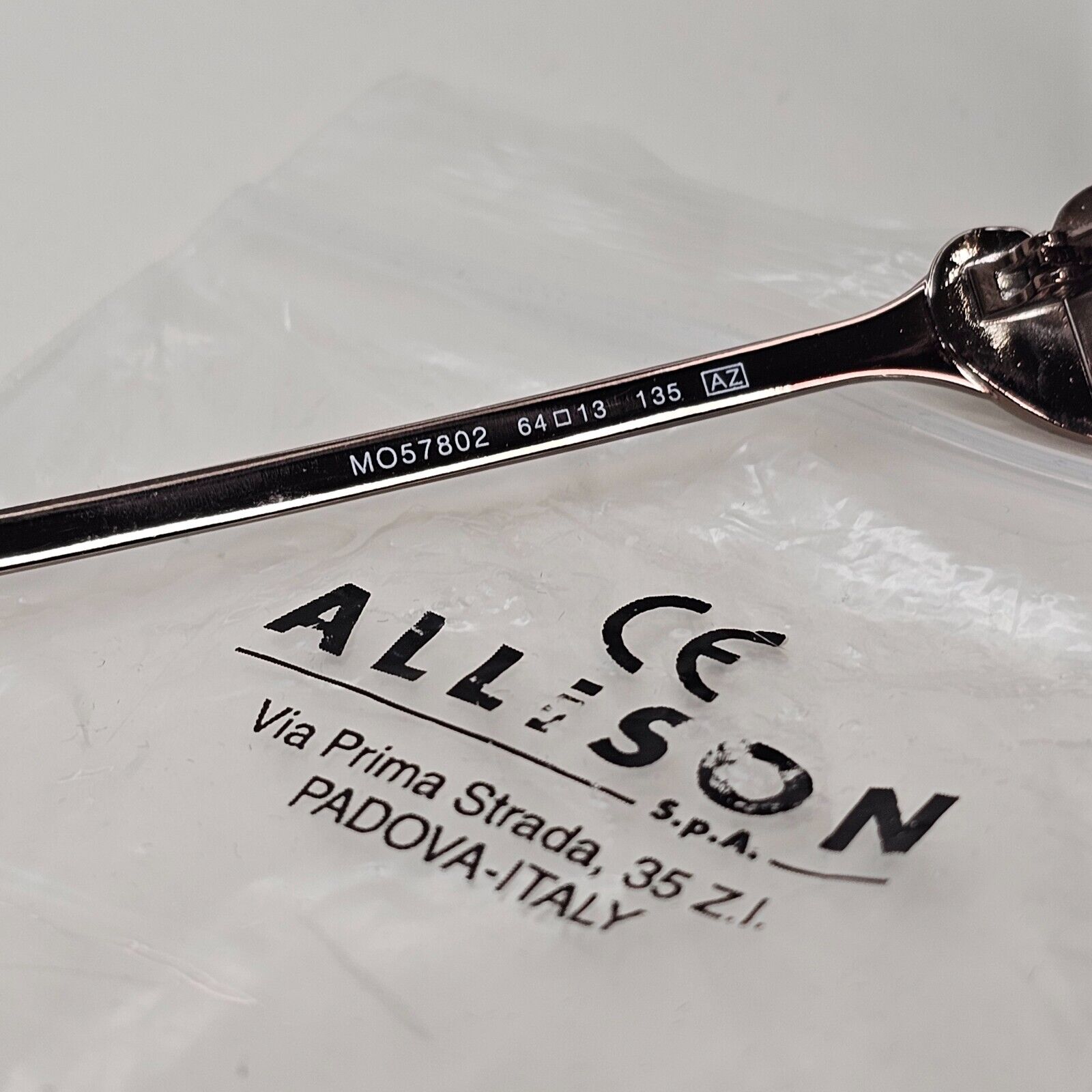 Moschino Sunglasses 2005 Vintage Brown Bronze Pilot Heart MO578 02 101124