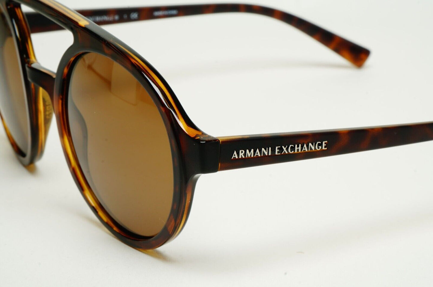 Armani Exchange Sunglasses 2015 Round Unisex Brown AX 4060 8213/73 221124