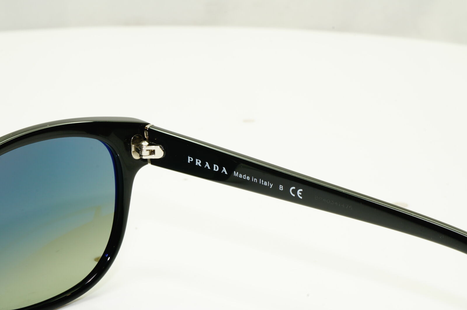 Authentic Prada Glass Lenses Mens Black Designer Sunglasses SPR 04X F 1AB-2D0