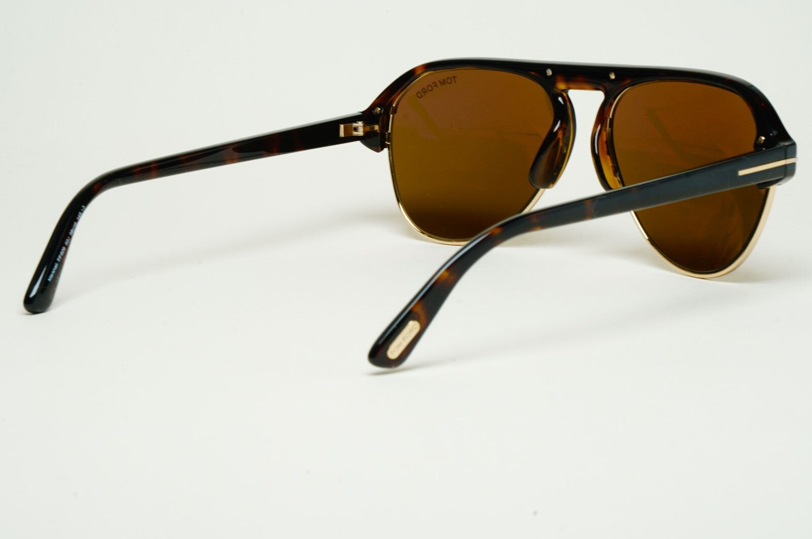 Tom Ford Sunglasses Marshall Brown Tortoise Gold Pilot FT0929 TF 929 52J 58mm