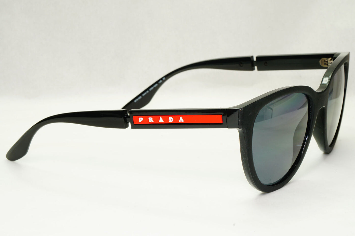 Prada Sunglasses Polarized Black Sunglasses Square PS05XS SPS 05X DG0-02G 54mm