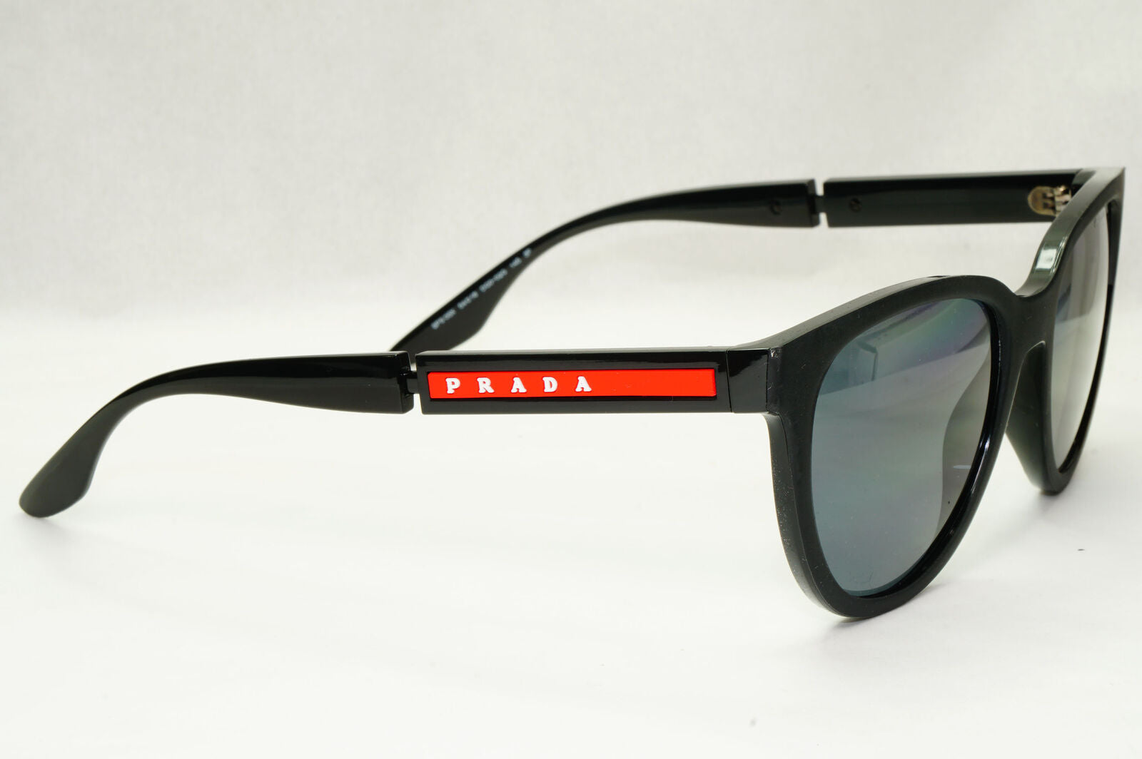 Prada Sunglasses Polarized Black Sunglasses Square PS05XS SPS 05X DG0-02G 54mm