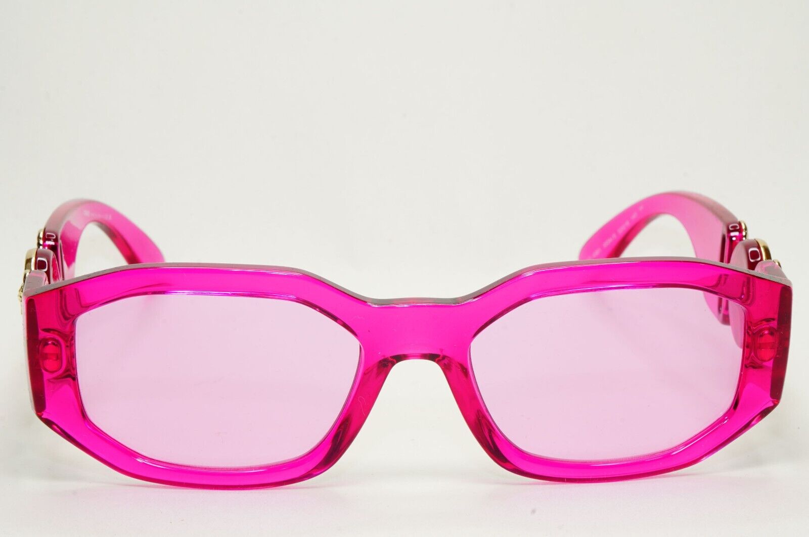 Versace Sunglasses Biggie Medusa Fuchsia Transparent Pink MOD VE 4361 5334/5