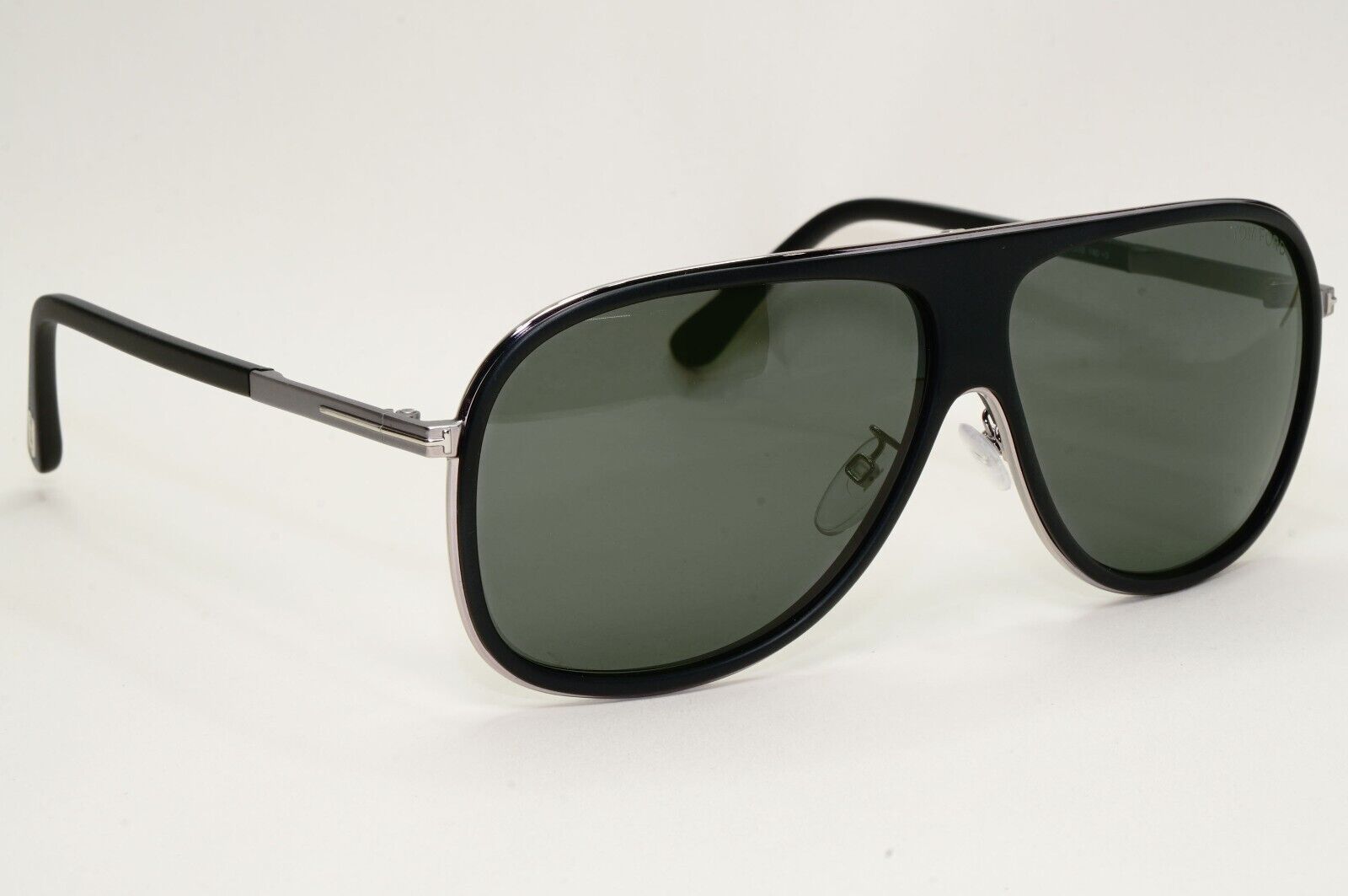 Tom Ford Sunglasses Chris Black Green Gunmetal Square FT0462F TF462-F 02N 62mm