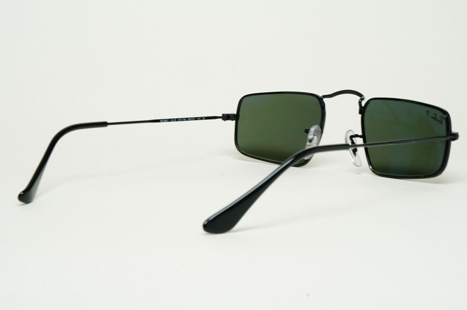 Ray-Ban Sunglasses Julie Polarized Black Green G15 Unisex RB 3957 002/58 46mm