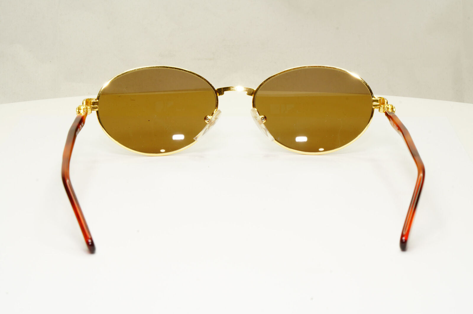 Gianni Versace 1995 Vintage Gold Medusa Unisex Metal Sunglasses MOD G51 COL 14L