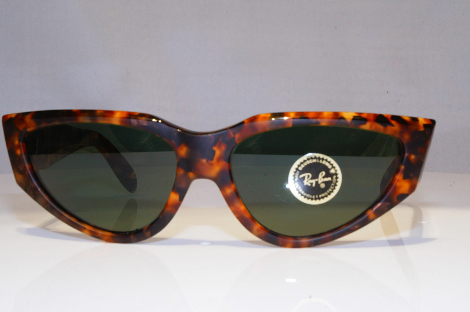 Authentic Bausch & Lomb Ray-Ban Vintage 1983 Onyx Hipster Sunglasses Brown W0804