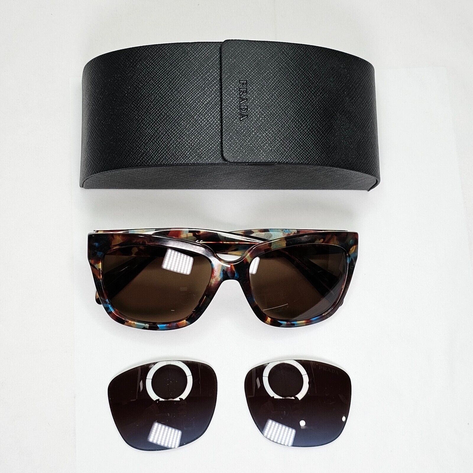 Prada Sunglasses 2012 Fantasy Marble Brown Square PR07PS SPR 07P NAG-0A4 121223