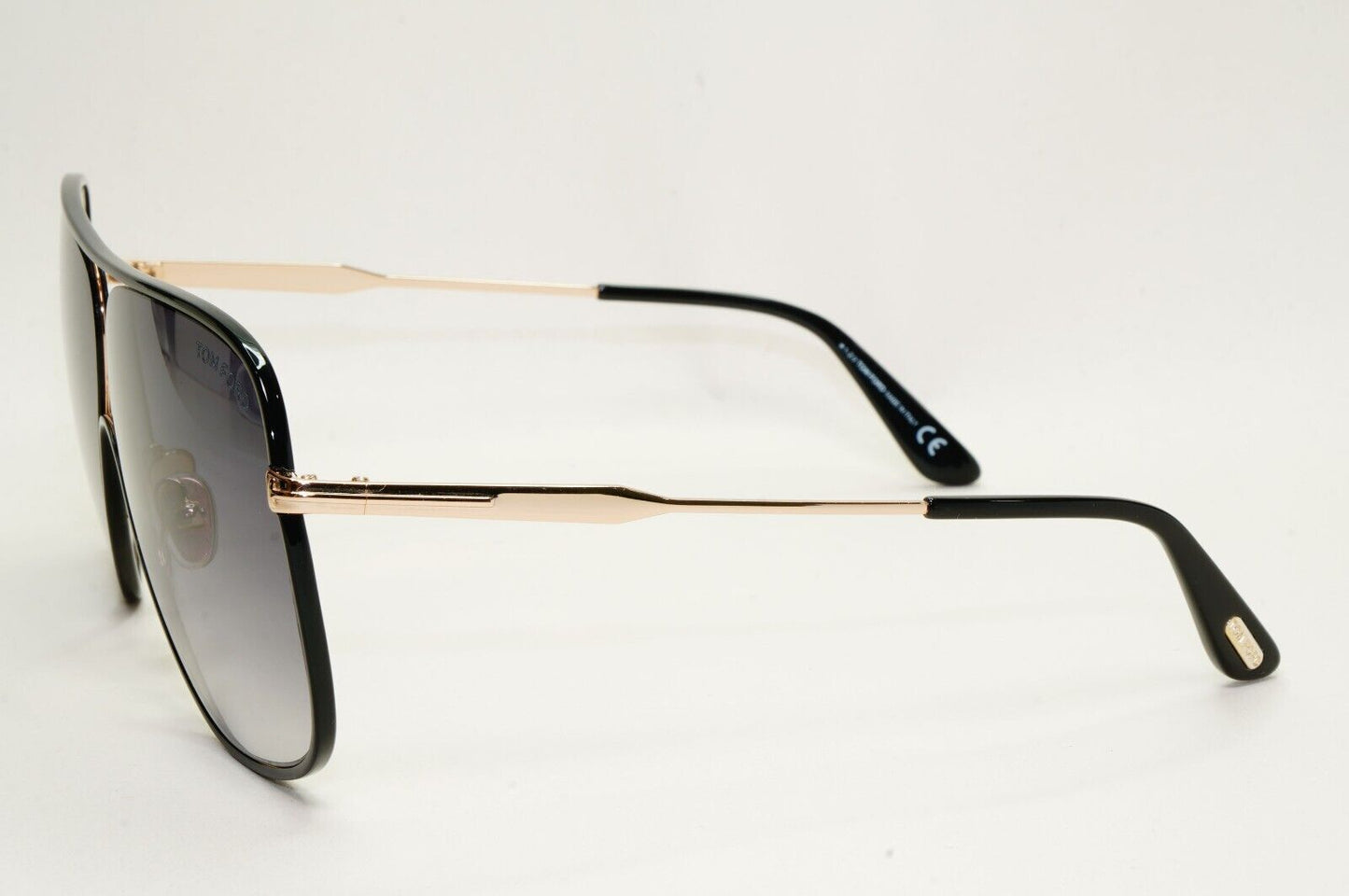Tom Ford Sunglasses Brady Black Gold Grey Oversized Square FT0841 TF 841 28B