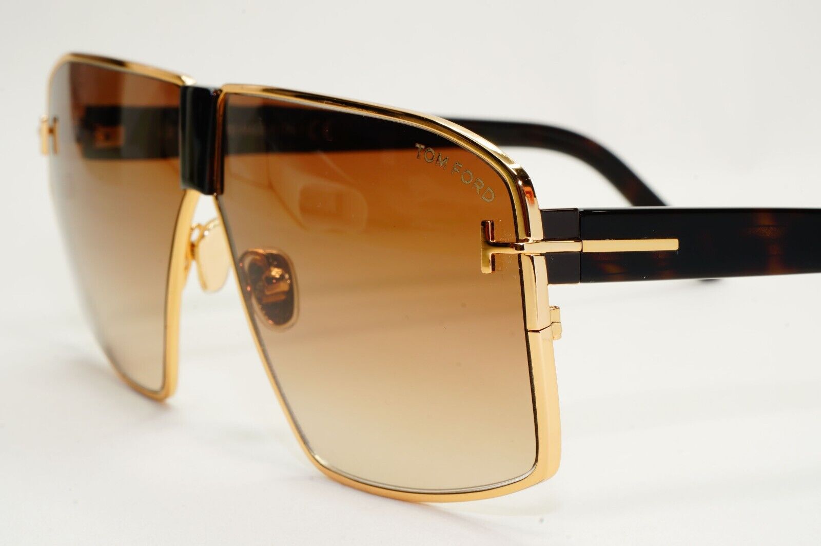 Tom Ford Sunglasses Reno Brown Gold Tortoise Square FT0911 TF 911 30F 66mm