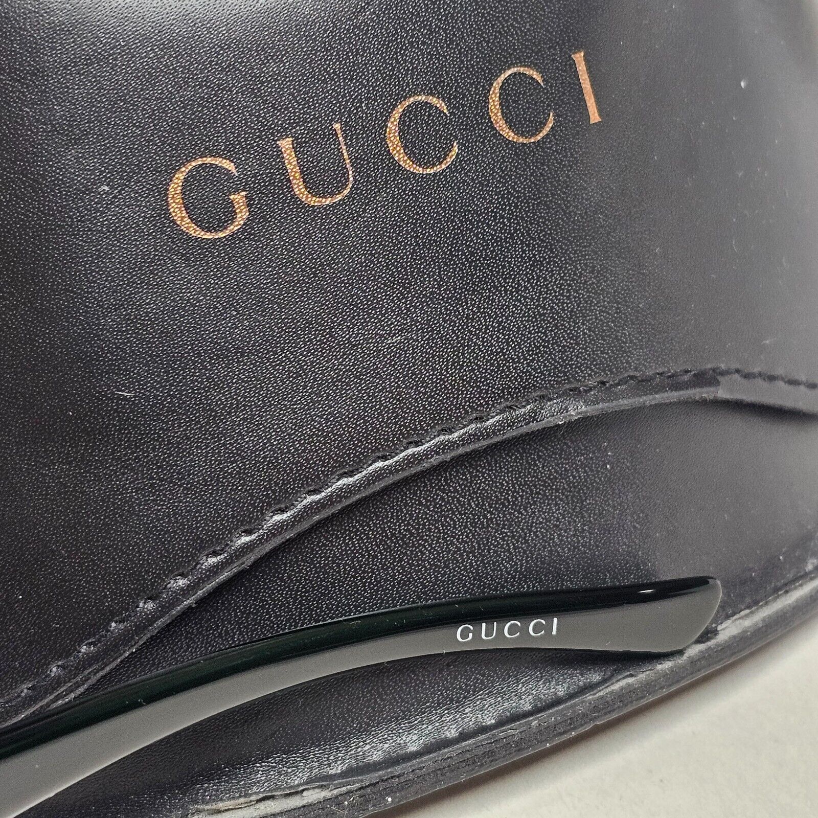Gucci Sunglasses 2005 Vintage Horsebit Green Gold Square GG 2562/S PT1 070125