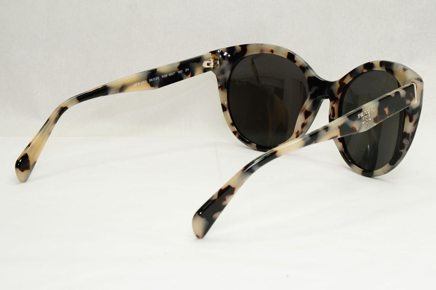 Prada Sunglasses 2012 Vintage Square Black Marble PR23OS SPR 23O ROK-0A7 070224