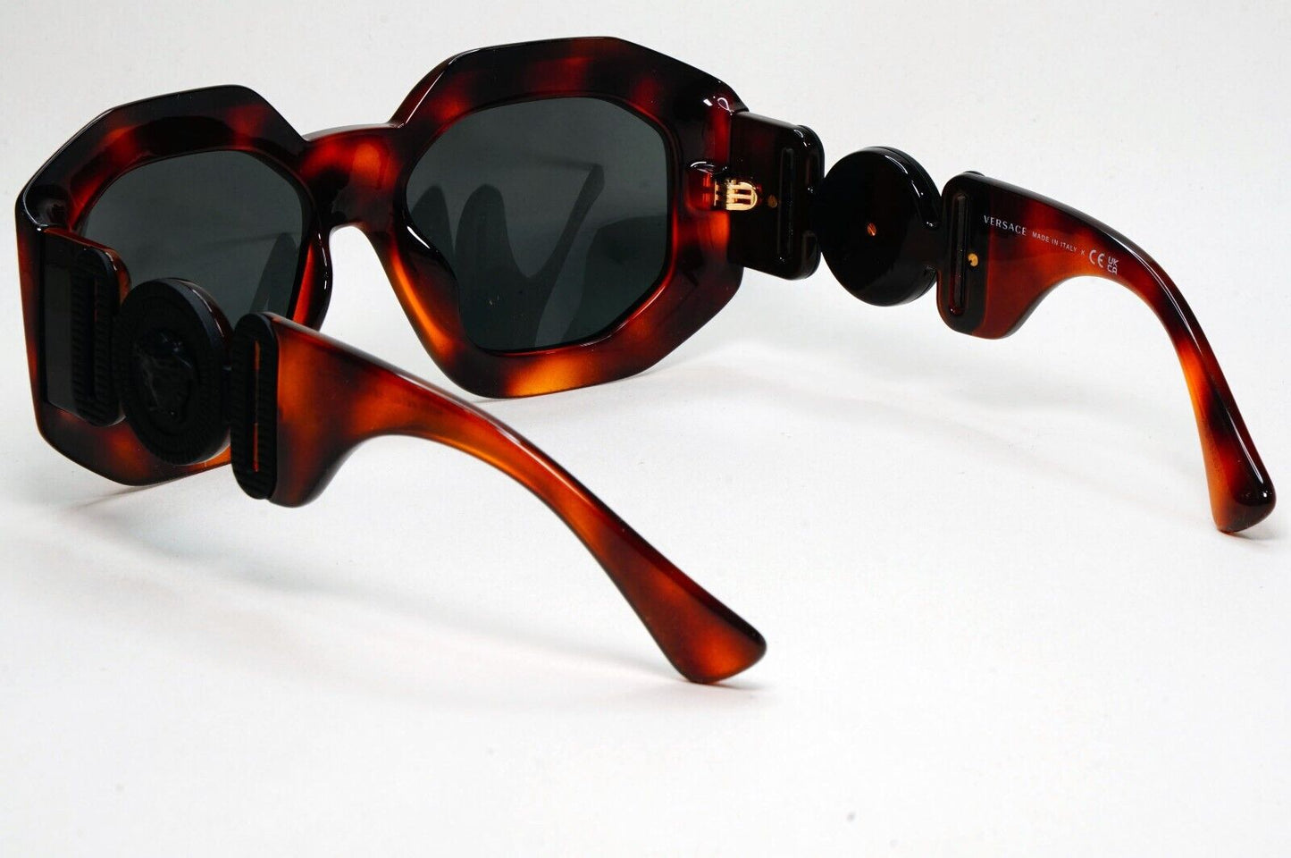 Versace Sunglasses Oversized Medusa Brown Black Large MOD VE 4424U 5217/87 56mm