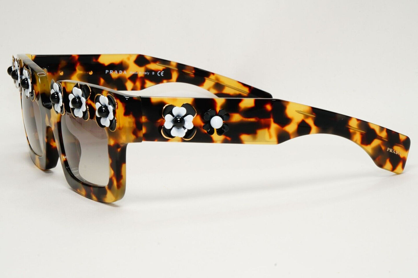 Prada Sunglasses 2014 Limited Edition Poeme Flowers Brown PR25PS SPR 25P 7S0-0A7