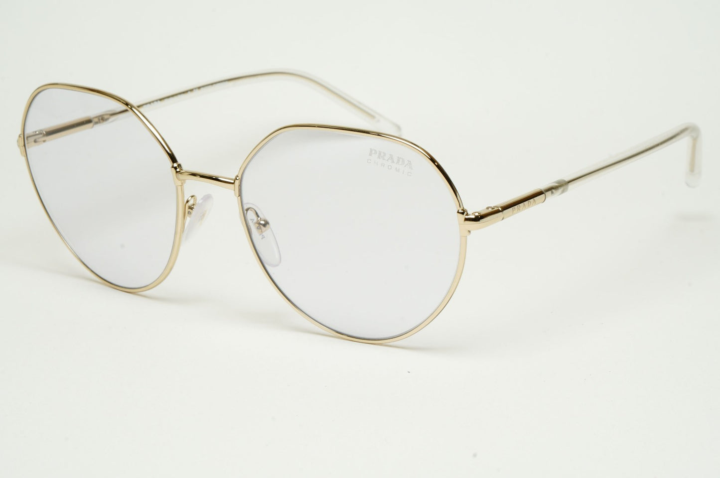 Prada Sunglasses Photochromic Gold Grey Lilac PR65XS SPR 65X ZVN-07D