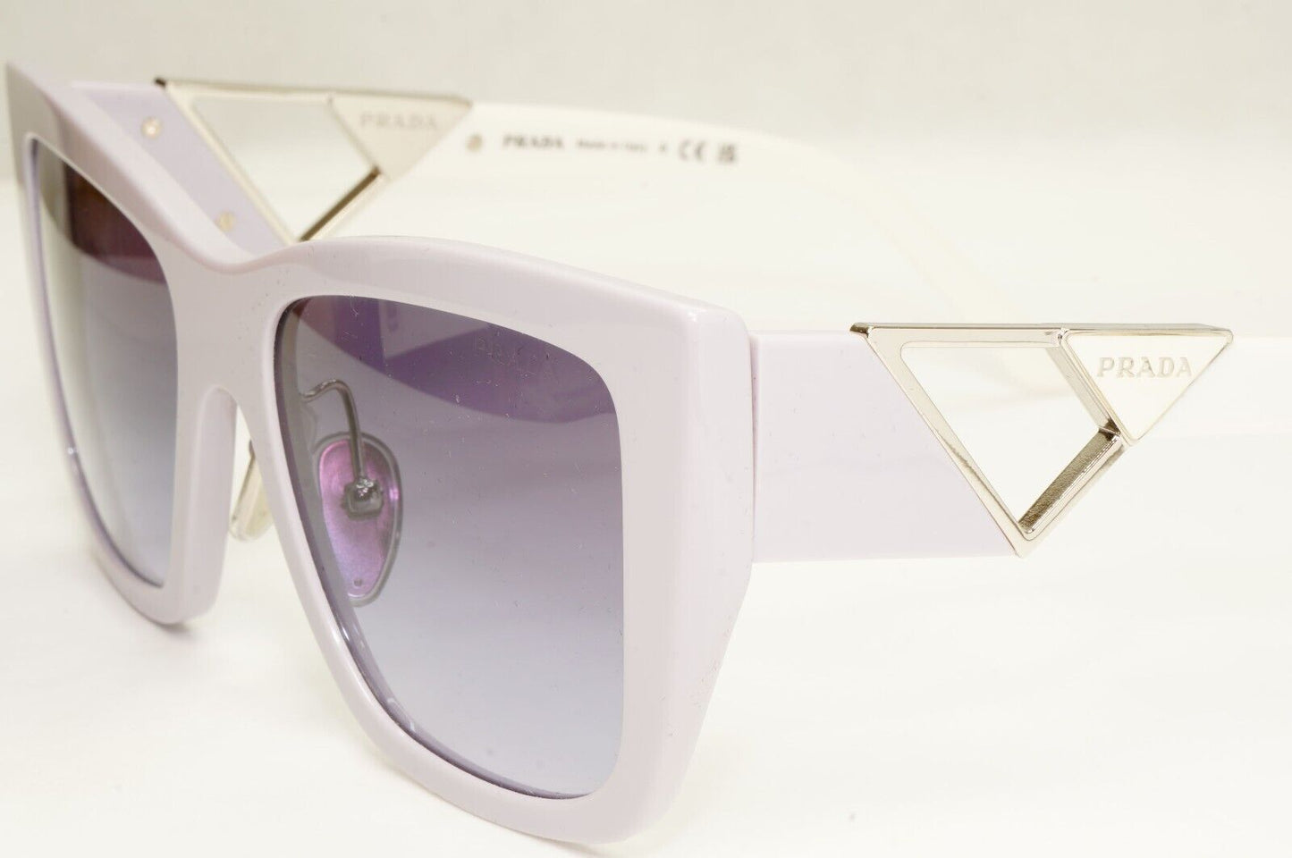 Prada Sunglasses Wisteria Violet Pale Gradient Blue PR21YS SPR 21Y 07Z-08I 54mm
