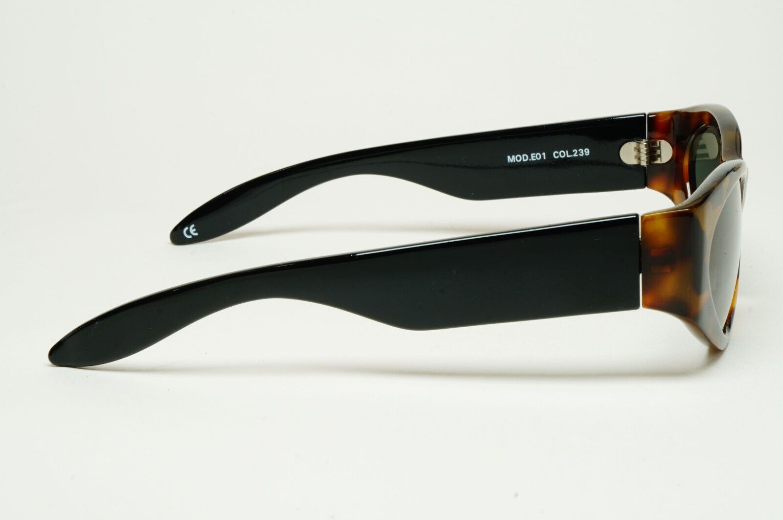 Versus Sunglasses 1996 by Gianni Versace Vintage Brown Black MOD E01 COL 239
