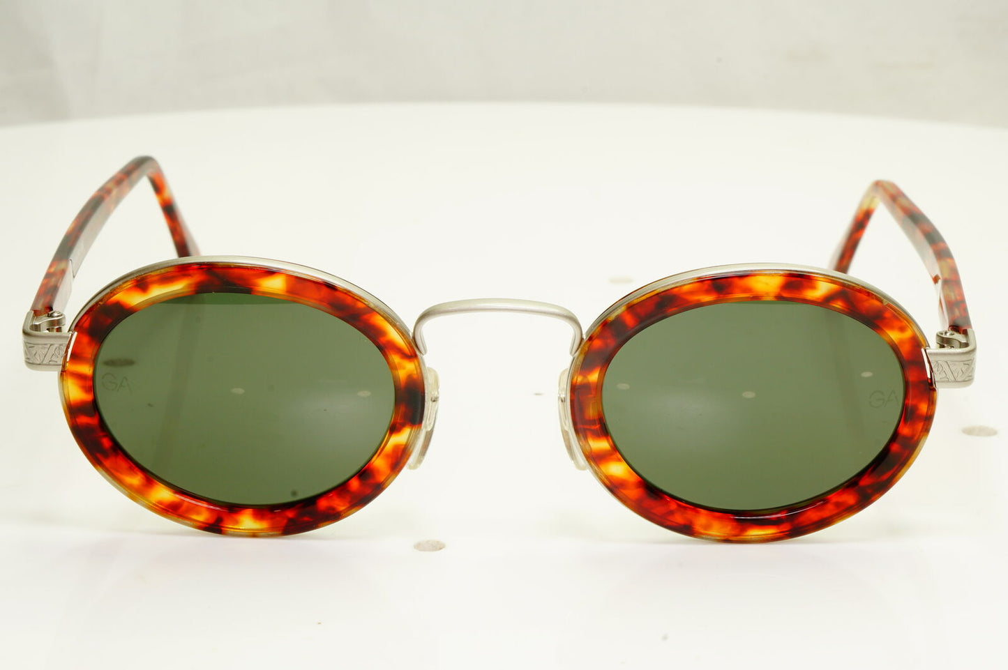 Authentic Giorgio Armani 1997 Vintage Sunglasses Oval Brown Mens Womens 631 891