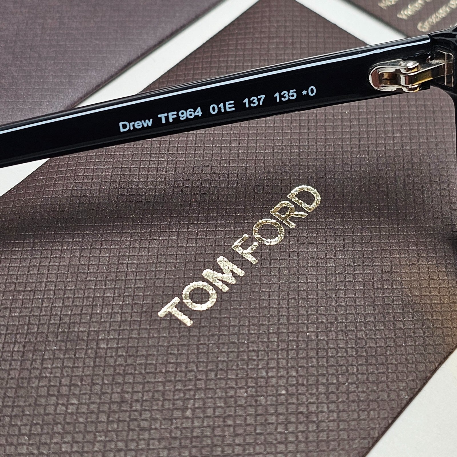 Tom Ford Sunglasses Drew Black Yellow Shield Visor Large FT0964 TF 964 01E [a]