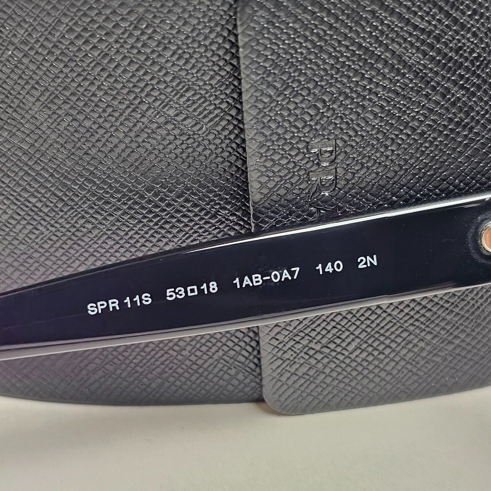Prada Sunglasses 2015 Vintage Black Square PR11SS SPR 11S 1AB-0A7 53mm 120125