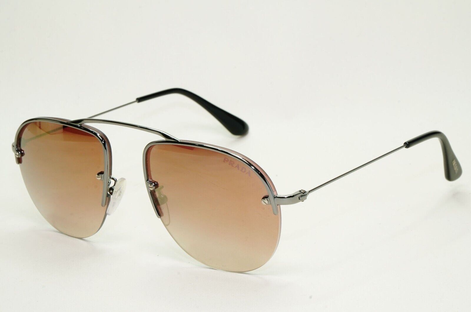 Prada Sunglasses 2013 Vintage Teddy Gunmetal Brown PR58OS SPR 58O 5AV-1K2 250924