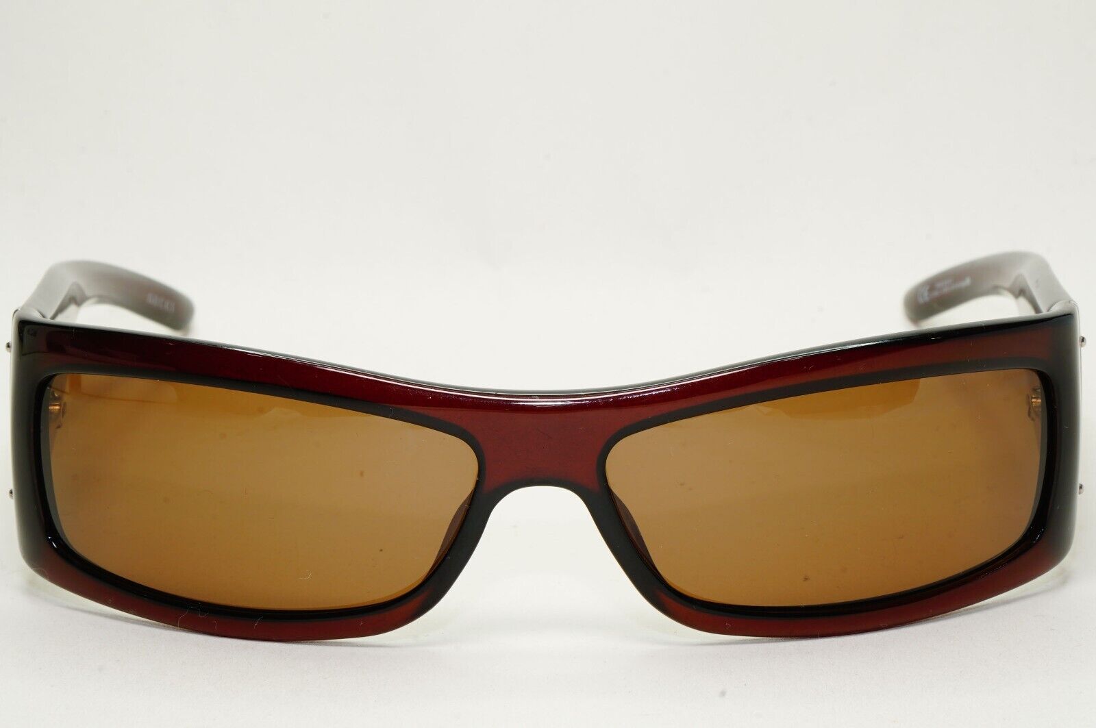 Gucci Sunglasses 2004 Vintage Brown Dark Monogram GG 1564/S RGF8U 011124