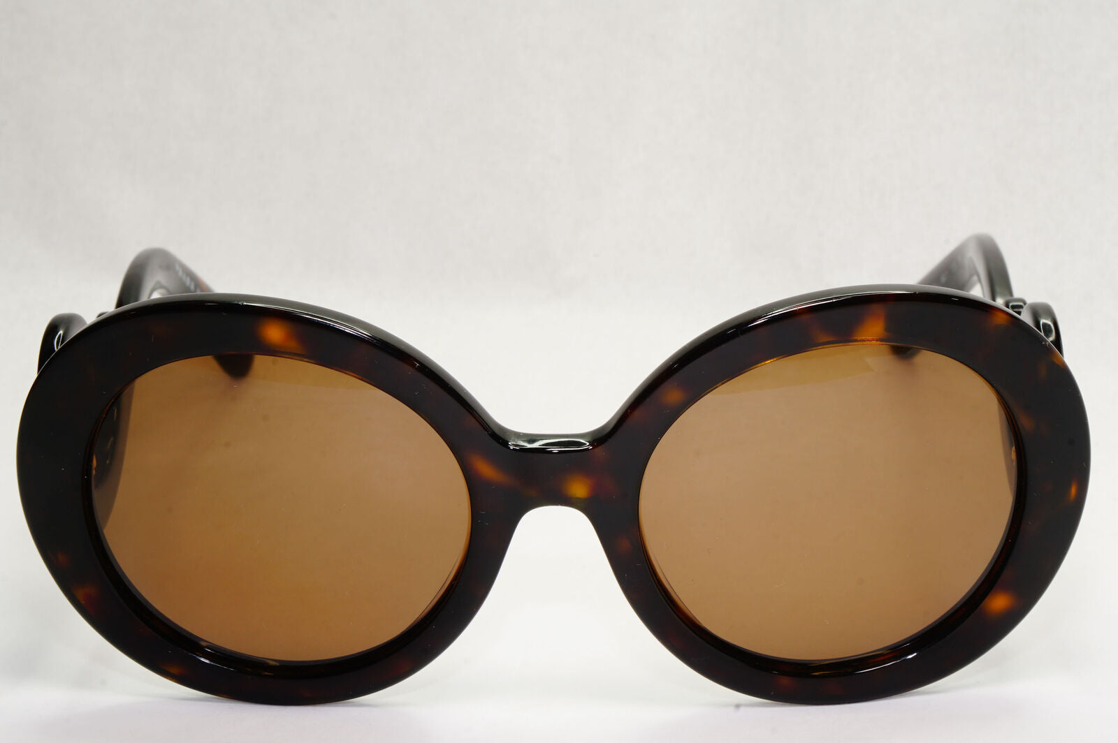 Prada Sunglasses Baroque Swirl Round Brown PR27NS SPR 27N 2AU-6S1 120124