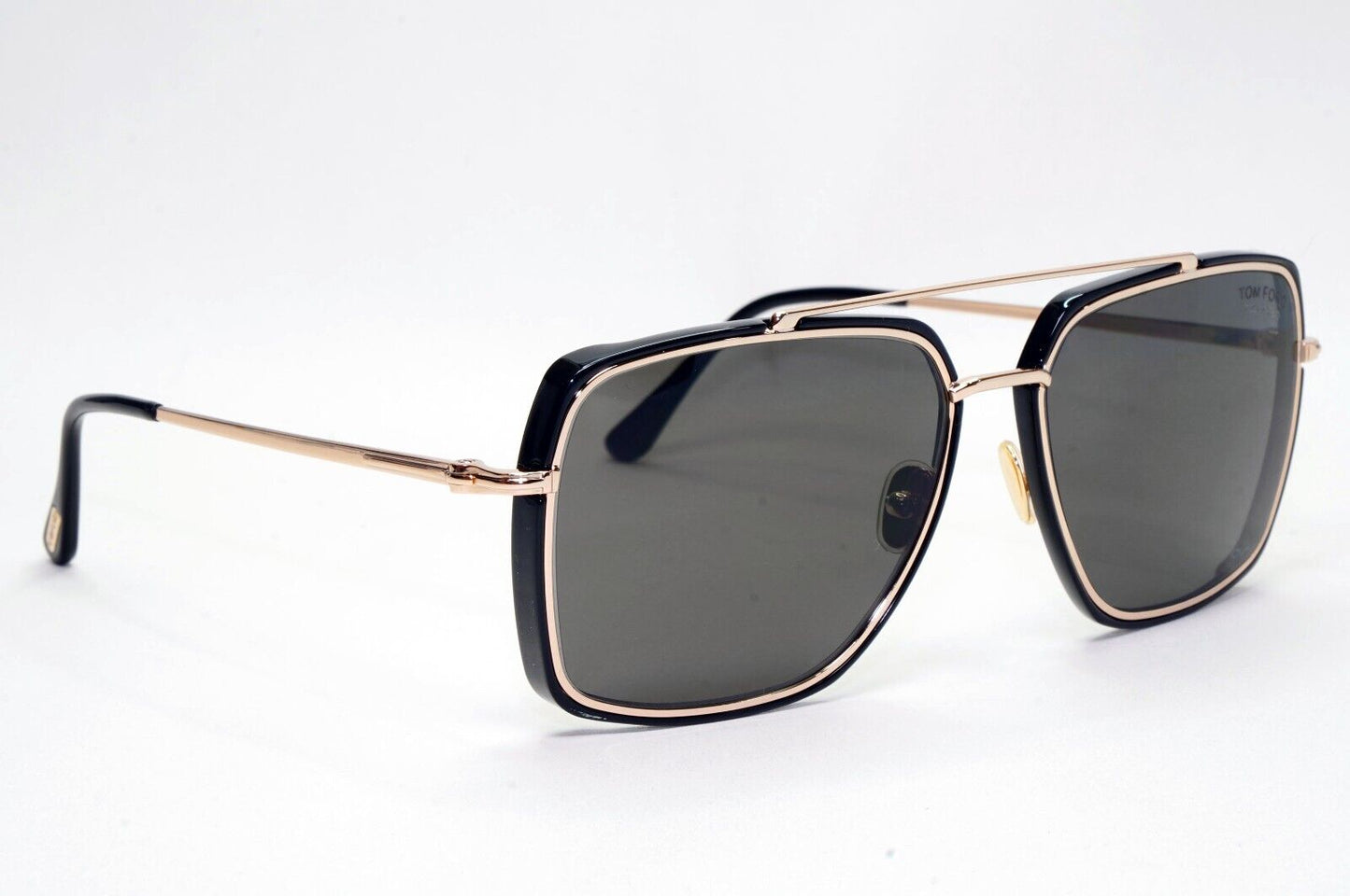 Tom Ford Sunglasses Lionel Polarised Gold Black Navigator FT0750 TF 750 01D 60mm