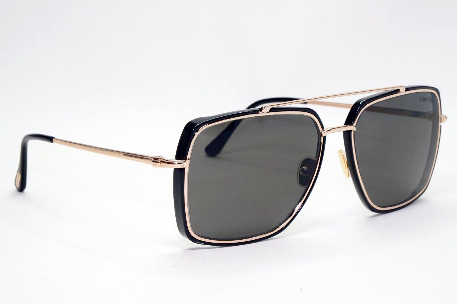 Tom Ford Sunglasses Lionel Polarised Gold Black Navigator FT0750 TF 750 01D 60mm