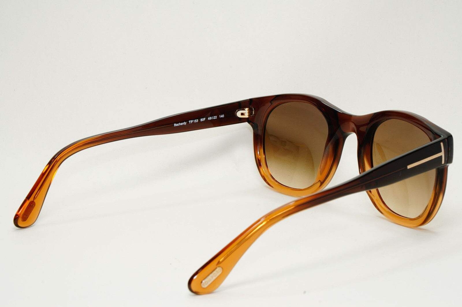 Tom Ford Sunglasses Bachardy Vintage 2009 Brown Honey Gradient TF 153 50F [A]