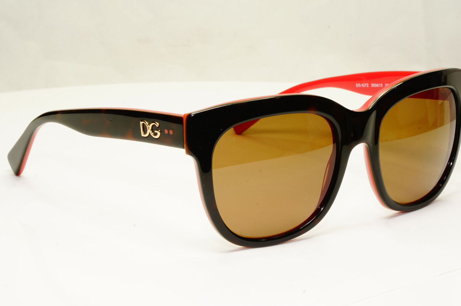 Authentic Dolce & Gabbana Womens Sunglasses Gold Brown DG 4272 3004/13 240122