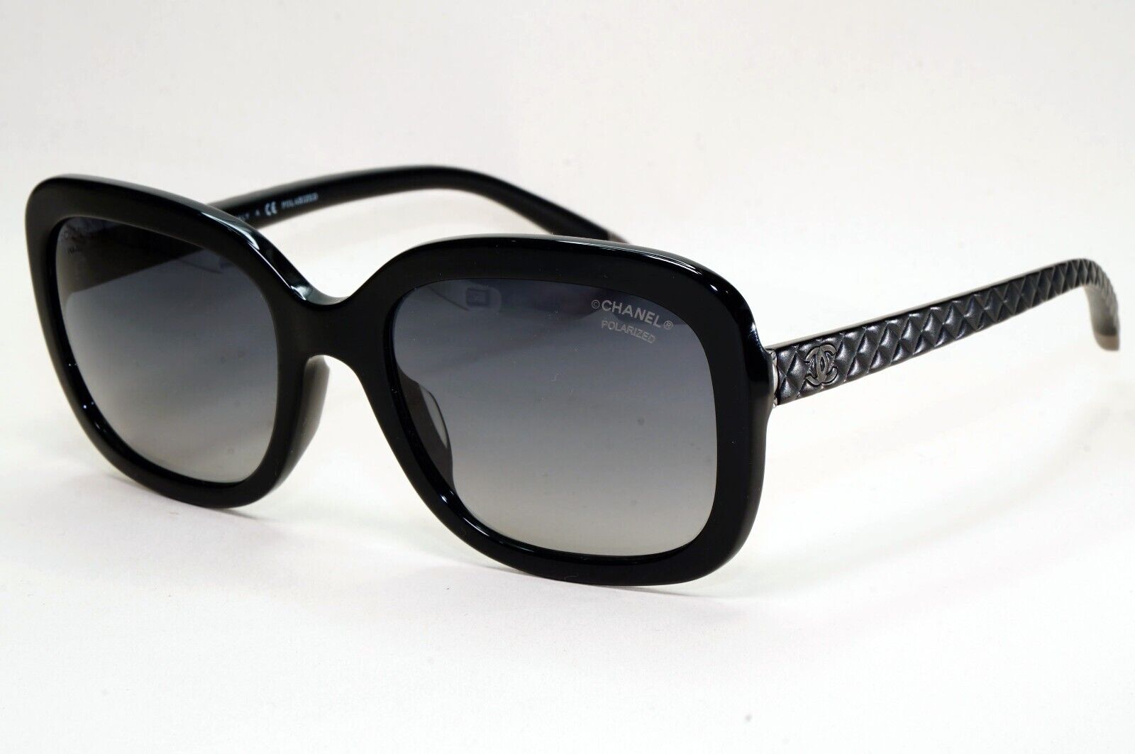 Chanel Sunglasses Black Polarised Square Grey Gradient 5329-A c.501/S8 171024