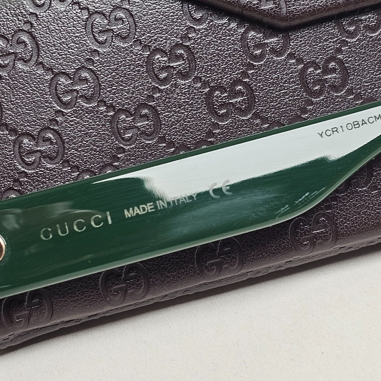 Gucci Sunglasses 2021 Brown Green Red Tortoise Square GG0860S 001 53mm 180125